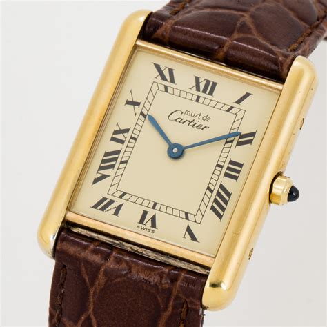 orologio cartier quartz paris|cartier tank watch.